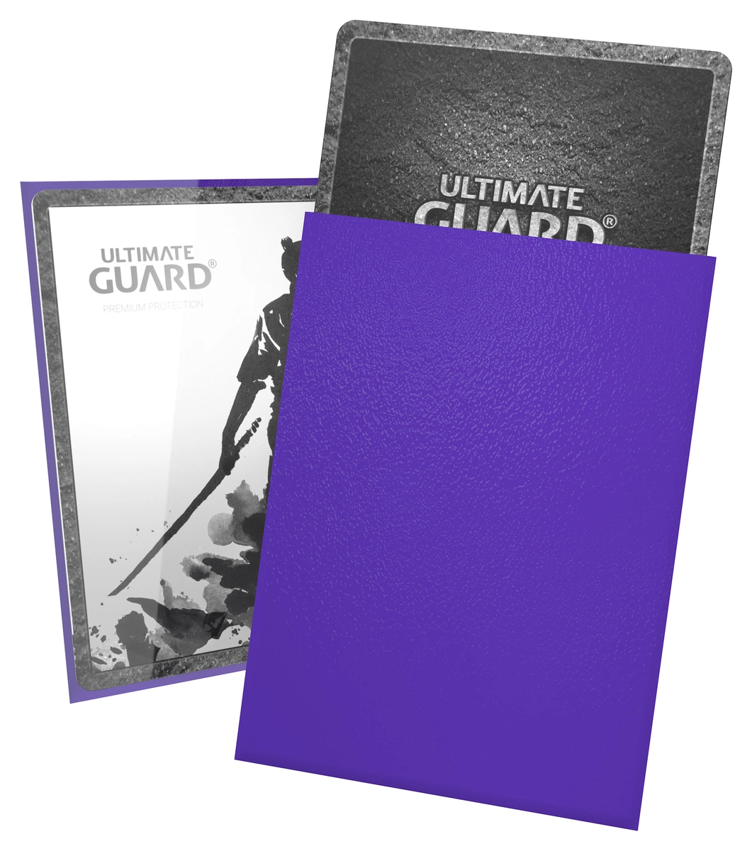 Ultimate Guard : Katana Sleeves - Blue (66mm x 91mm) (100 Sleeves Per Pack)